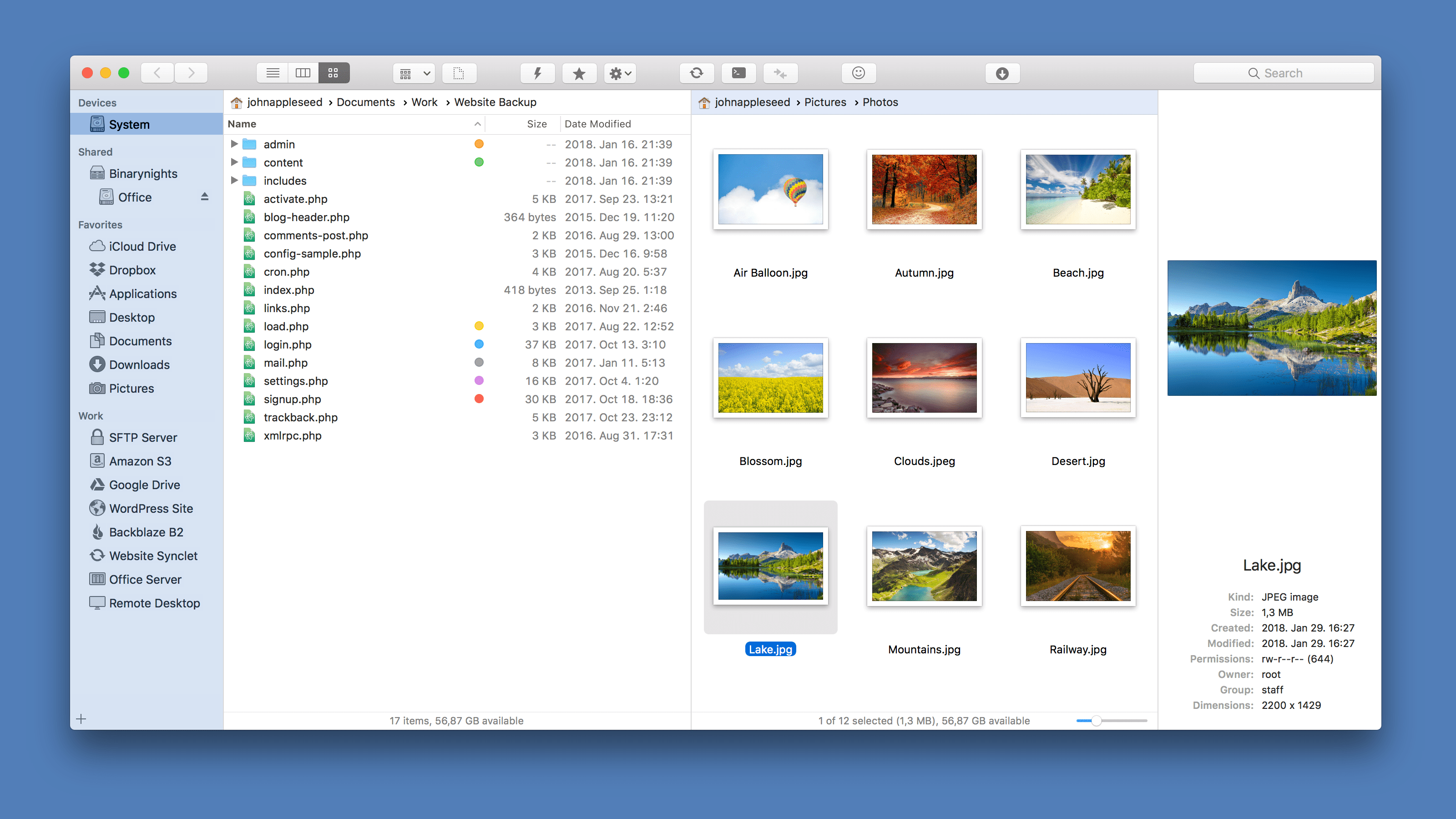 best file manager for mac across multiple drives